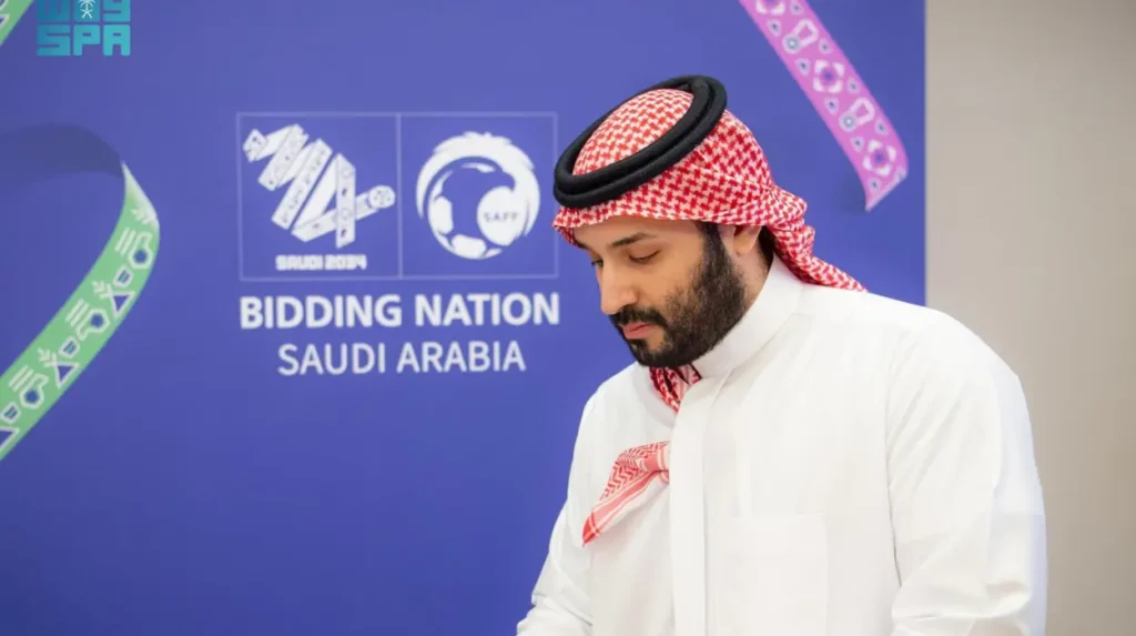 Política del Mundial 2034 saudí