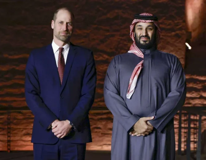 Prince William, Saudi Crown Prince and FIFA 2034 Rights Concerns