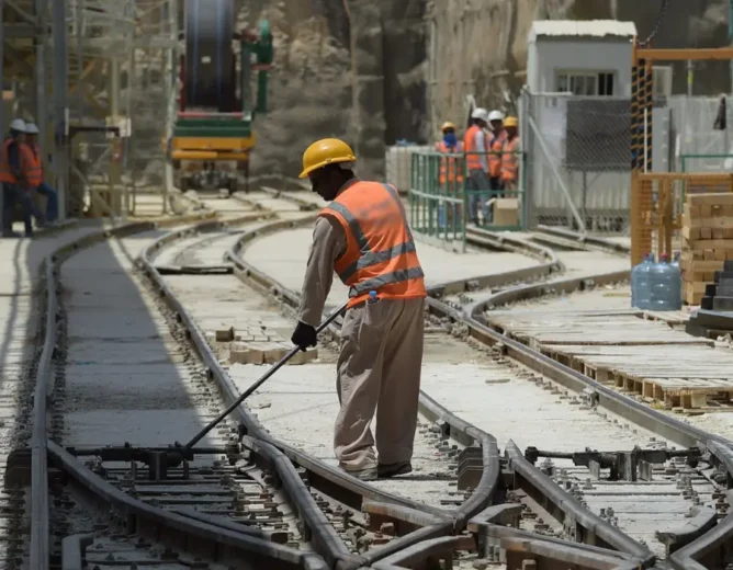 Saudi Arabia Riyadh Metro Migrant Workers Face Decade of Abuse Exploitation Heat